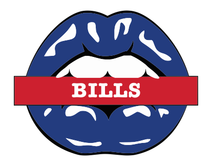 Buffalo Bills Lips Logo vinyl decal